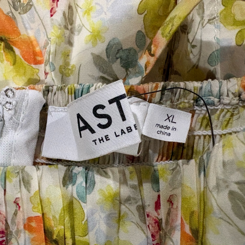 Astr Floral Milkmaid Mini Dress - Picture 12 of 13